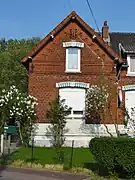 Détail d'une façade.