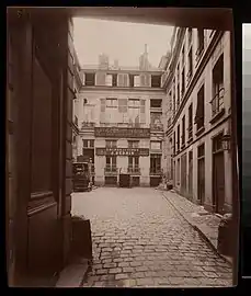 Hôtel Beaubrun en 1908.