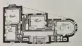 Hotel Nozal, plan du 1er étage.
