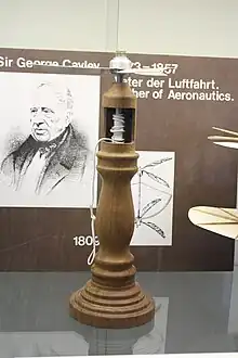 Toupie chinoise de George Cayley (1854)