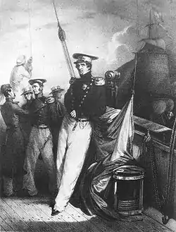 Portrait de Hyacinthe de Bougainville (1781-1846).