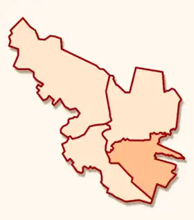 Localisation de Arrondissement d'Octobre