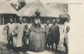 « Idole femelle des Bagasforés » (vers 1904).