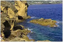 Aspects géologiques du côté océanique