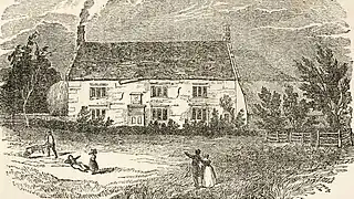 Le manoir en 1856.