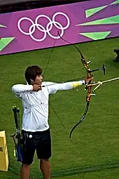 Photo d'un archer.