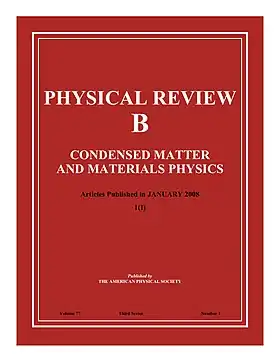 Image illustrative de l’article Physical Review B