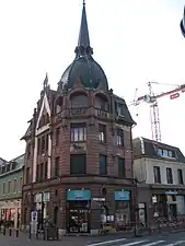 Immeuble du Lion de Peugeot (1909), Montbéliard.