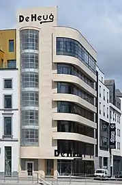 Immeuble De Heug par l'architecte Marcel Leborgne (1933).