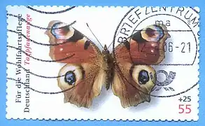 Timbre de la poste allemande