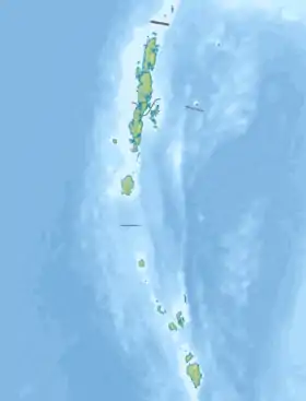 Voir sur la carte topographique des îles Andaman-et-Nicobar