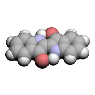 Indigo, une teinture bleue.