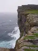 Falaises de Dún Aengus.