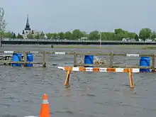 Les inondations du printemps 2011 ont affecté le centre-ville et tous les secteurs en amont