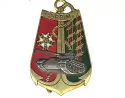 Insigne du 43e RBIMa
