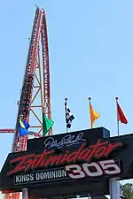 Intimidator 305 à Kings Dominion
