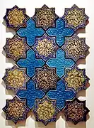 Kashan, Iran, fin XIIIe siècle. Musée des arts appliqués (Francfort)