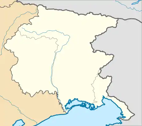 Voir sur la carte administrative du Frioul-Vénétie Julienne