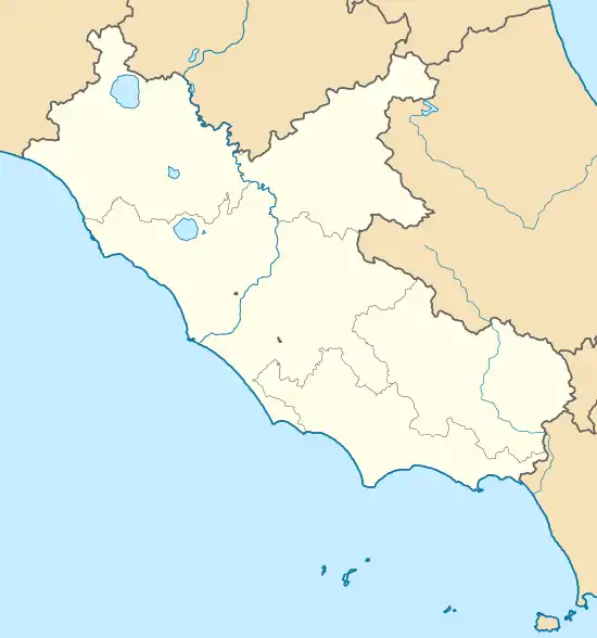 Voir sur la carte administrative du Latium