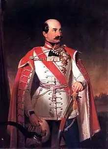 Portrait du ban Josip Jelačić (par Ivan Zasche).