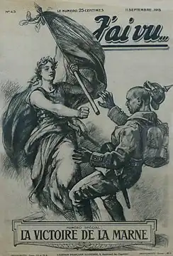 Numéro spécial de J'ai vu... : « La victoire de la Marne ».