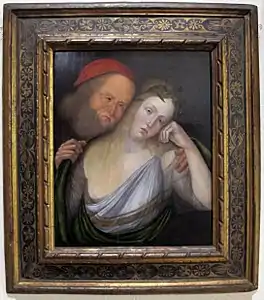 Vieil homme et jeune femme1503, Philadelphie.