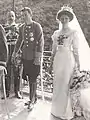 Jacques de Bourbon au mariage de Charles de Habsbourg-Lorraine et Zita de Bourbon-Parme, 13 juin 1911