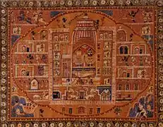 Les Pattachitras sont des toiles peintes traditionnelles de cette région.