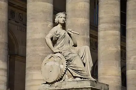 L'Industrie (1851), Paris, palais Brongniart.