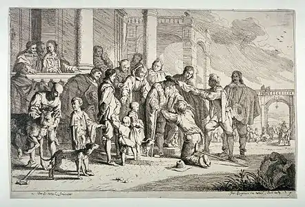 Le Fils prodigue (avec Cornelis de Wael)