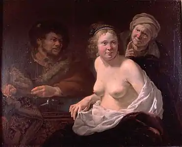 L'Entremetteuse, 1636-38Sibiu, Roumanie
