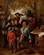 Le tableau de Jan Steen