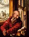 Jan Sanders van Hemessen, Saint Jérôme, h/p, XVIe siècle