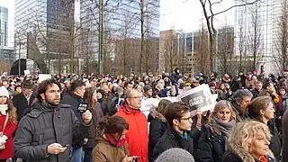 Bruxelles, Belgique, le 11 janvier 2015.