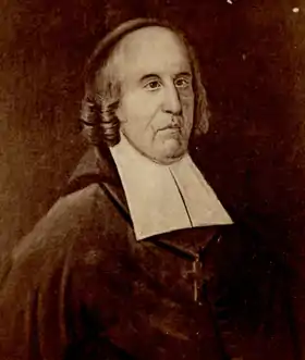 Monseigneur de Saint-Vallier, deuxième évêque de Québec, transforma le site de la municipalité en hôpital au XVIIe siècle.