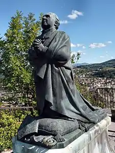 Mgr de Morlhon (1864), Le Puy-en-Velay, rocher Corneille.