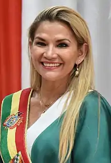 BolivieJeanine Áñez*2019–2020