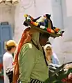 Chapeau traditionnel du Nord du Maroc. Porté principalement par les berbères de la montagne (Jbala) dans les environs de Chefchaouen.