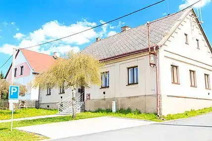 Jeníkov : la mairie.