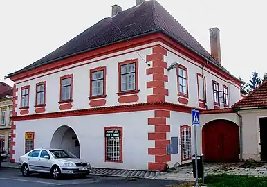 Jistebnice : vieux château.