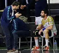 Aurélien Abily aux côtés de Joël da Silva