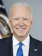 États-Unis :   Joe Biden, président.