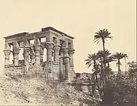 Kiosque en 1854, par John Beasley Greene.