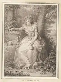Mrs Fitzherbert (1792, centre d'art britannique de Yale).