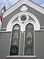 Vitraux à la Basilique de l'Immaculée-Conception de Ouidah