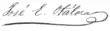 Signature de José Eusebio Otálora