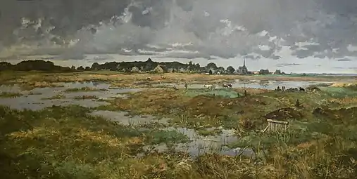 Marais à Genck  (1891), Genk, Emile Van Dorenmuseum (nl).