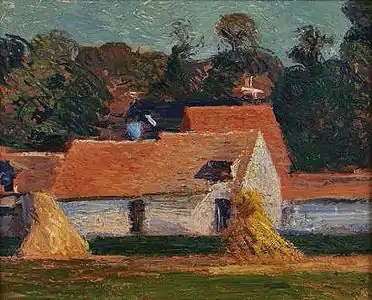 Ferme à Déville, collection privée
