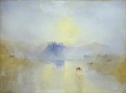 Château de Norham, lever de soleil, vers 1845Tate Britain, Londres