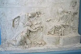 François-Frédéric Lemot, Le Jugement de Salomon (1790).